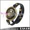 Easam Latest Adjustable Leather Bracelet 2015 For Men