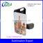 Customized Blank Sublimation PU Mobile phone holster Left and right open Sublimation cell phone holster for iphone 5