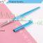ANY Blue Metal Handle Nail Art Application Gel Thin Liner Designer Art Brush
