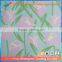 big rose flower printed stretch bikini fabric for summer sportswear