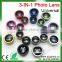 Mobile phone 3-in-1 universal clip lens fisheye+macro+wide angle lens