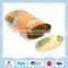 Elegant tin box for chocolate caramels packing