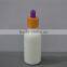 50ml White Porcelain Wholesale Bottle With Childproof Tamper Evident Cap and Dropper for Cosmetic/e Liquid/e Juice Packaging