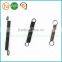 Black zinc plated tension spring