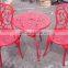 Beauty Butterfly Luxury Alum Cast Outdoor Garden Bistro Set