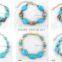 Factory Directly Wholesale Cheap Tuiquoise Charm Lucky Stone Bracelet