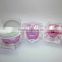 Colorful Square acrylic Cosmetic Jars