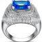 Unique Jewelry Fashion Jewelry Natural Stone With Standrad 316l Stainless Steel Ring
