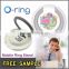 O-ring custom printing Hand Grip Ring Phone Stand ring holder