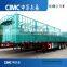 Tri axles Fence Truck Trailer , Grid Trailer for Vietnam Market