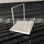 Powder Coating White Counter top Book Store Display Shelves