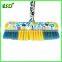 Plastic Household Hard Bristle Broom With Metal Handle