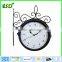 2015 double sided garden wall clock