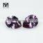 Good quality wholesale 46# corundum pear machine cut ruby gemstone