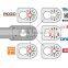 65mm(2-5/8'') E-cut quick change standard oscillating tool saw blade for cutting wood ,suitable for Multimaster power tools