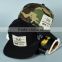 High Quality Wholesale Fashion Blank hiphop Snapback Baseball Cap Flat brim Snakeskin PU Leather hat faux strapback