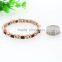 latest design rose gold japanese magnetic bracelet bio magnetic bracelet
