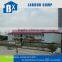 labor camp site house prefab house sold to Afica