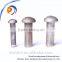 Round head steel solid rivet nut with factory price
