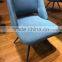 TB 2.4m tinted color long glass dining table for dining room