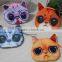 Coin Purse Factory Cheap Soft Material Women Cat Face Coin Purse Dog Face Coin Purse