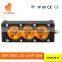 aluminum housing working lifht 6inch 30w 12v 24v mini led light bar amber