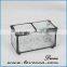 Wedding Vintage Container with Cover Storage secret aluminum tin box