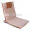 portable foldable floor chair with handle
