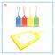 Waterproof air travel ID luggage tag, unbreakable silicone rubber air travel ID baggage tag, pvc air travel ID bag tag