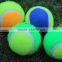 high quality customized color and brand pet tennis ball with the ball holder,