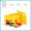2016 high quality food grade big size toy plastic storage box with lids
