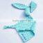 ABC-TEX Opal Blue Soft Plush Bunny Customize Name Security Blanket