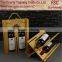 2 Bottles Wooden Wine Box,wooden wine gift box,wooden wine stand