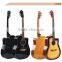 41 inch student acoustic guitar colorful of high quality made in China HS4111