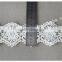 New arrival polyester water soluble embroidery saree lace and border wholesale