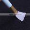 Angled silicone mask applicators brush with wood handle lovely mask applicators