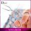 Double Stainless Steel Eyebrow Tweezers Slanted Tip Hair Removel