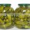 Best selling gherkins & pickled cucumbers in jar from Vietnam, grade 3-6cm, 6-9cm in glass jars, drums