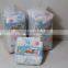 pe film or cloth-like magic tape or pp tape B grade stock baby diapers