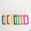 Cheap personalized plastic luggage tags with writable paper card