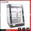 Commercial Table Top Glass Food Warmer Display Showcase For Sale