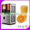 110V 220V Automated vending,coin operated orange juice fruit vending machine