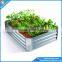 DIY easy assemble hot steel galvanized raised garden bed / garden grow bed