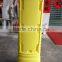 OEM Blow Molding Plastic Advertising Signs Yellow Warning Board Safety Facilities