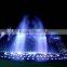 Garden music fountain in dry land