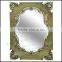 home decoration heart framed antique wall hanging mirror