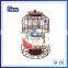 Traditional Wild Bird Squirrel Guard Proof Metal Caged Haning Bird Seed Feeder