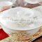 KC-00667 bone china dinnerware set with flower printing