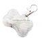 Bone shape safety led light with carabiner