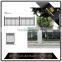 Outdoor Powder Coated Cast Aluminum Modern Garden Fence Design